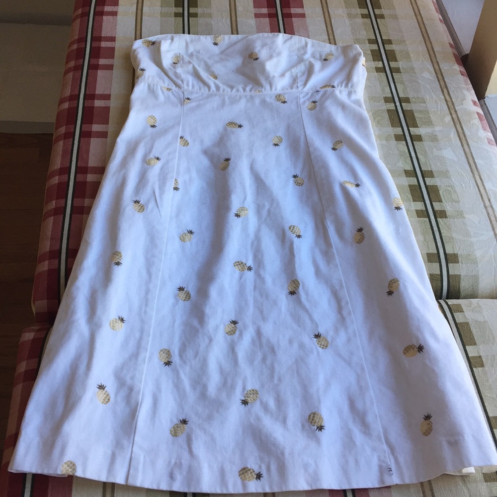 J. CREW pineapple print dress...6
